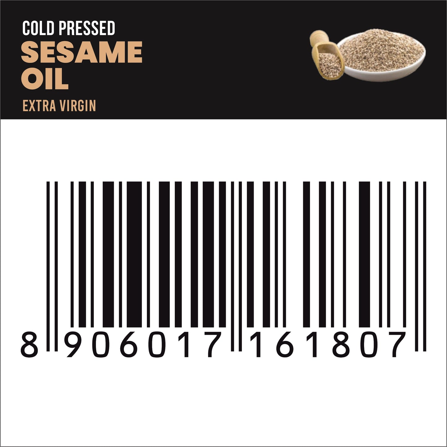 Cold Pressed Sesame Oil (500ml)