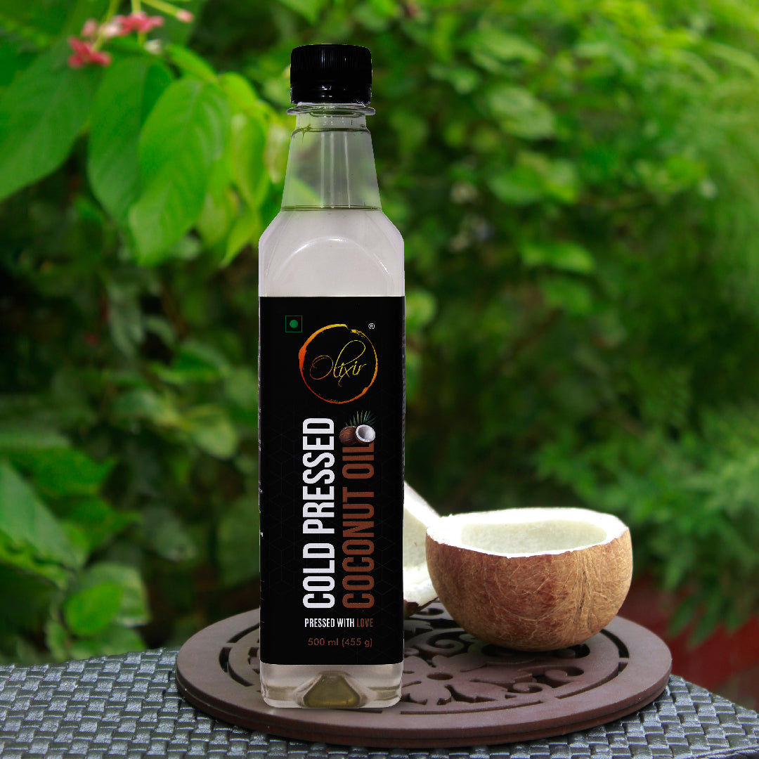 Cold Pressed Coconut Oil (500ml)