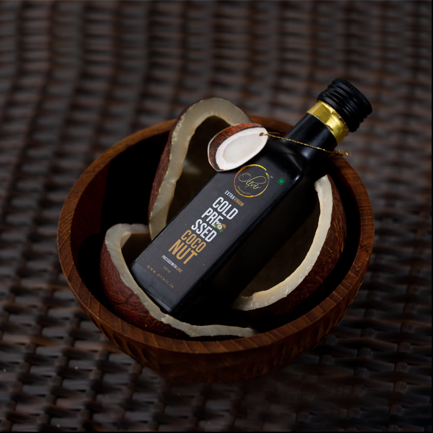 Cold Pressed Coconut Oil (120ml)
