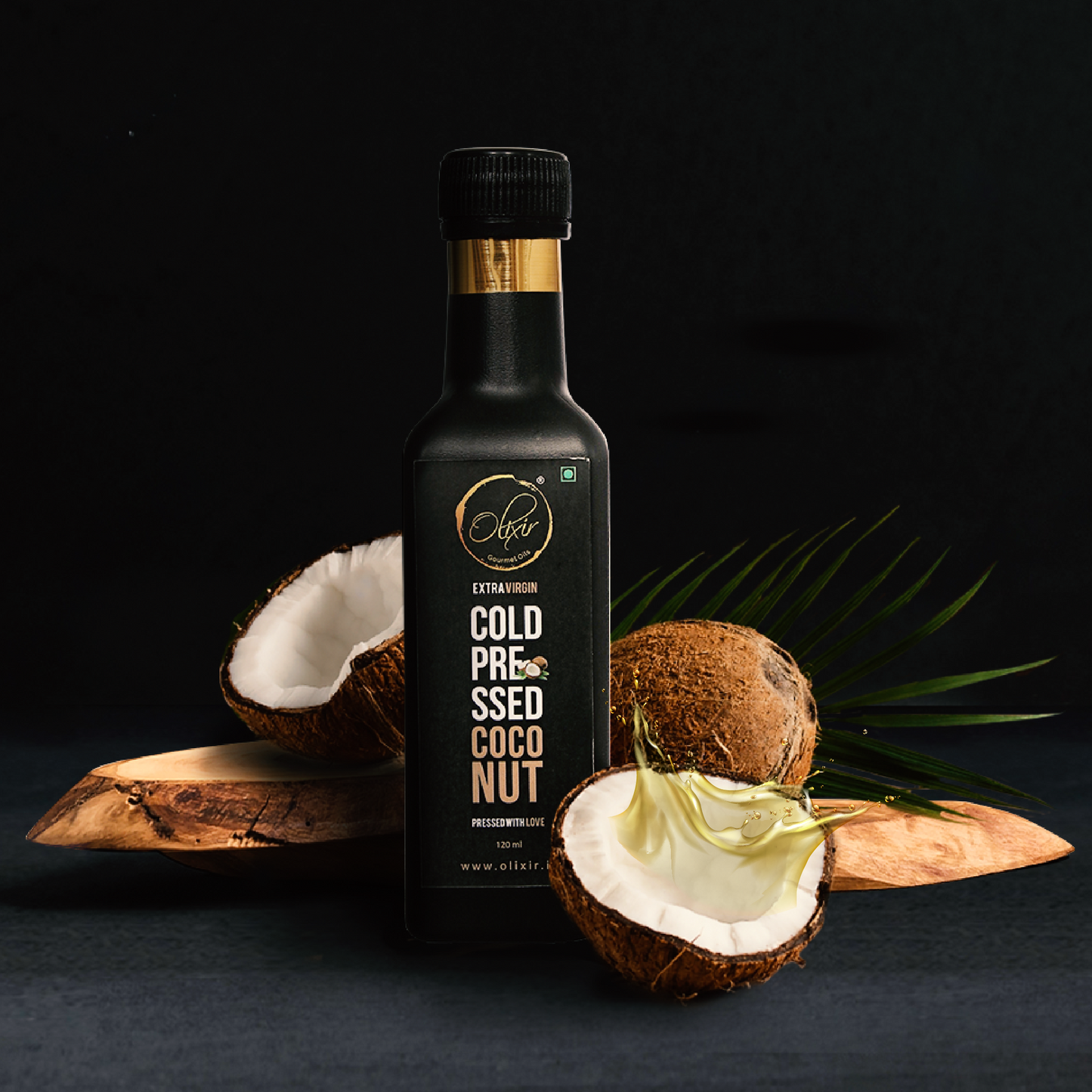 Cold Pressed Coconut Oil (120ml)