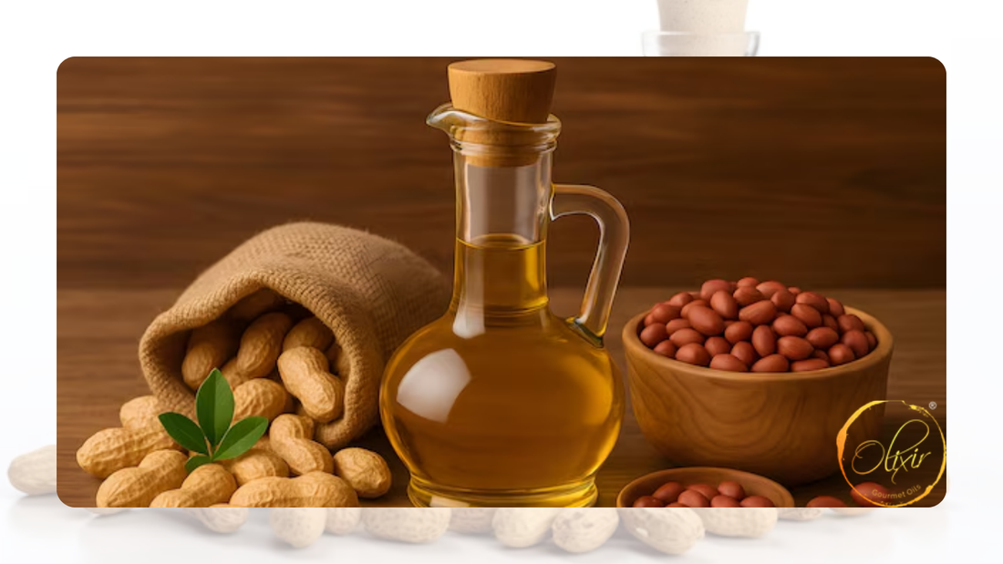 cold pressed groundnut oil