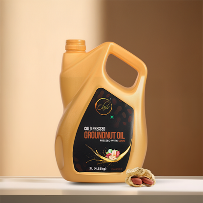 Cold Pressed Groundnut Oil (5 ltr)