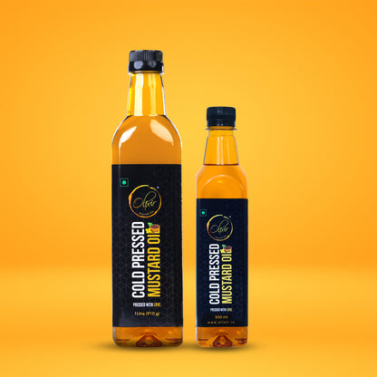 Cold Pressed Mustard Oil  (1 Litre)