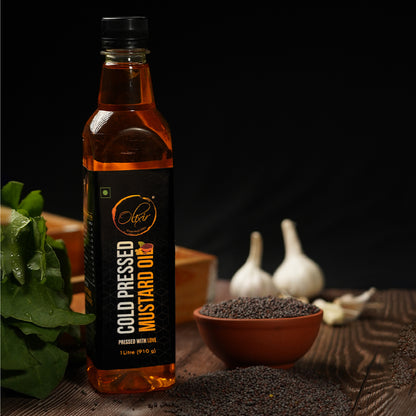 Cold Pressed Mustard Oil  (1 Litre)