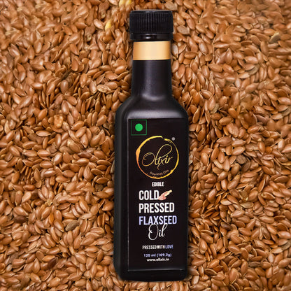 Cold Pressed Flaxseed Oil (120ml)