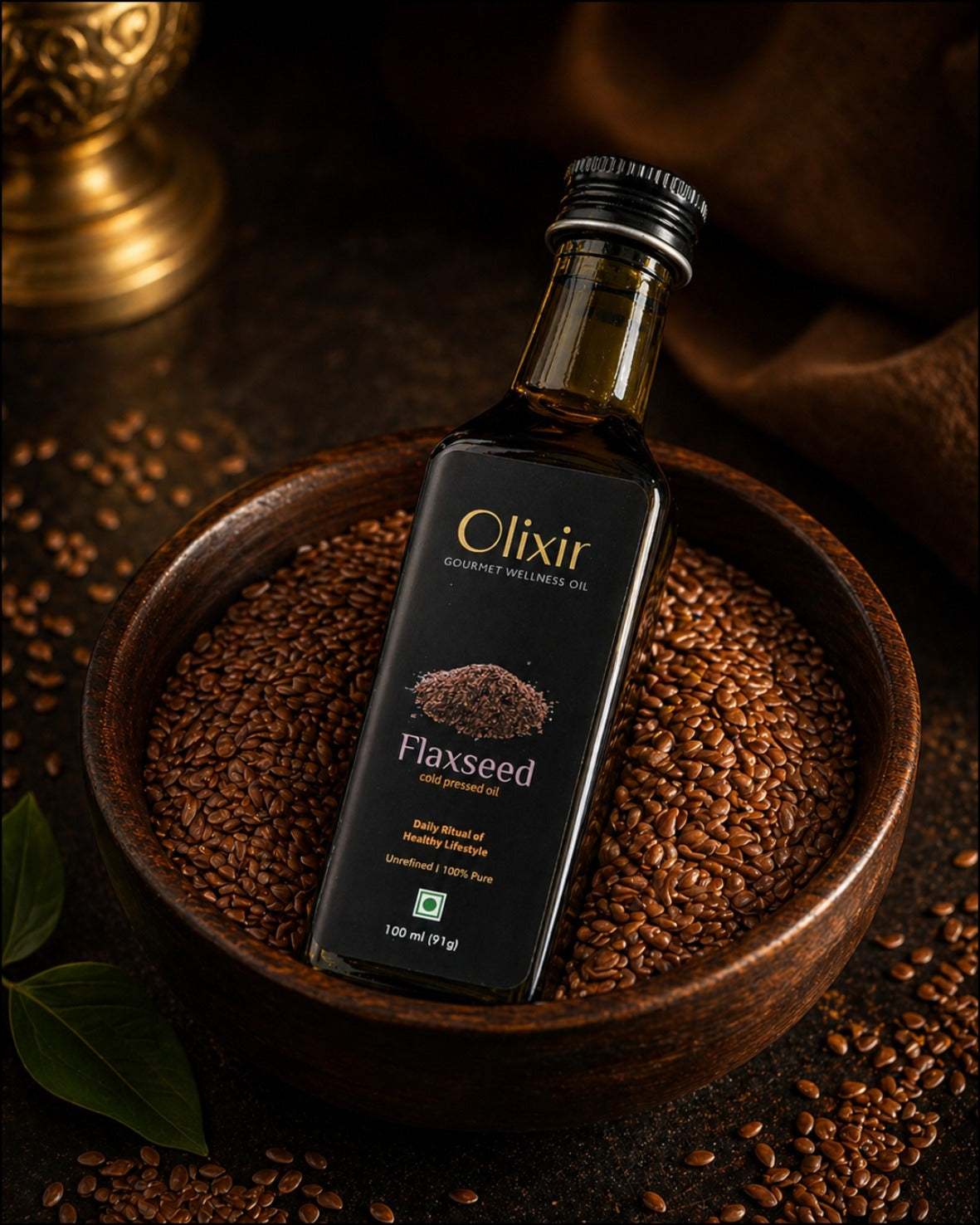 Flaxseed Cold Pressed Oil — 100ml